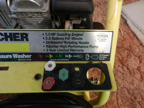 Reconditioned Karcher Prosumer 3600 PSI Pressure Washer w/ Honda GX Engine  And Hose Reel