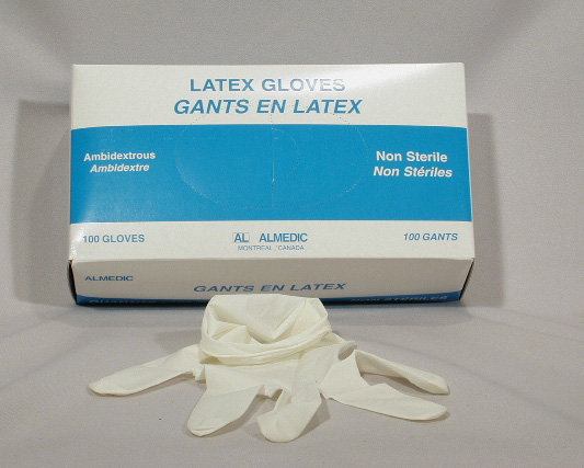 Latex gloves deals price